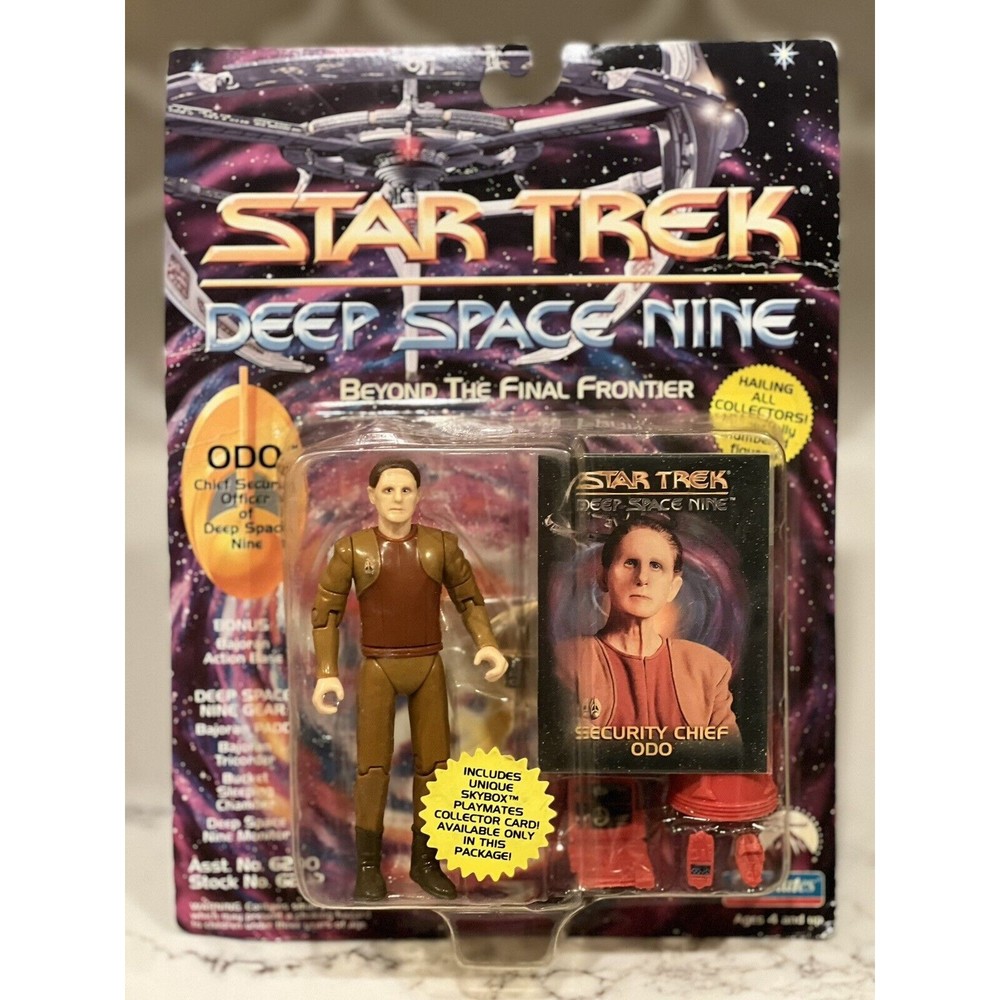 1993 STAR TREK Deep Space Nine Chief Security ODO Action Figure By Playmates